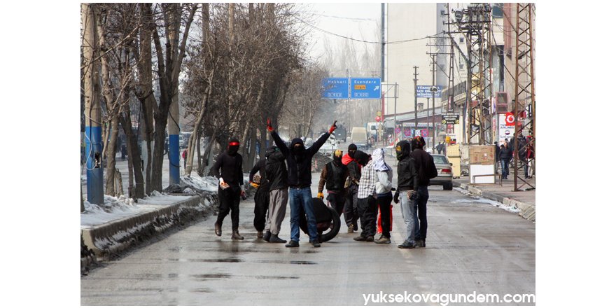 Yüksekova'da 15 Şubat Gerginliği
