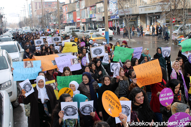 Yüksekova Özgecan İçin Yürüdü 17