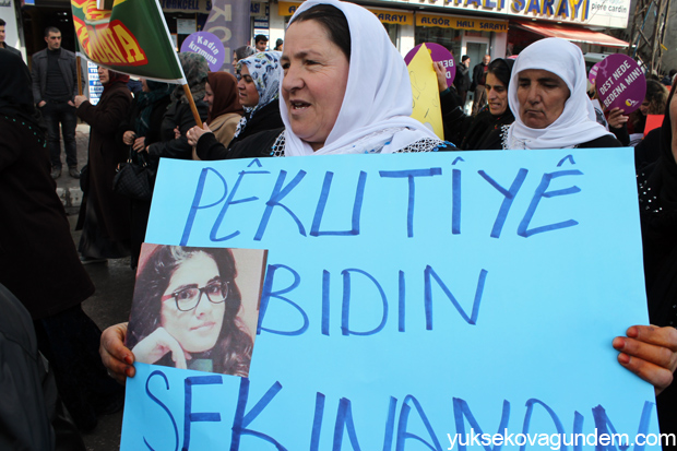 Yüksekova Özgecan İçin Yürüdü 18