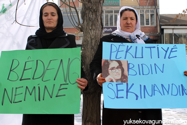 Yüksekova Özgecan İçin Yürüdü 2