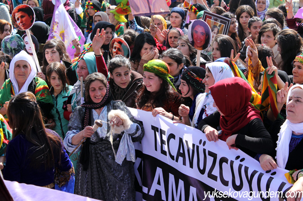 Yüksekova'da 8 Mart Dünya Kadınlar Günü Kutlamaları 1