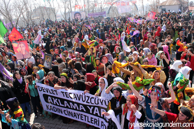 Yüksekova'da 8 Mart Dünya Kadınlar Günü Kutlamaları 3