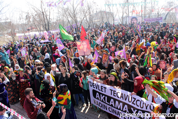 Yüksekova'da 8 Mart Dünya Kadınlar Günü Kutlamaları 4