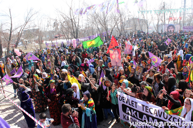 Yüksekova'da 8 Mart Dünya Kadınlar Günü Kutlamaları 5
