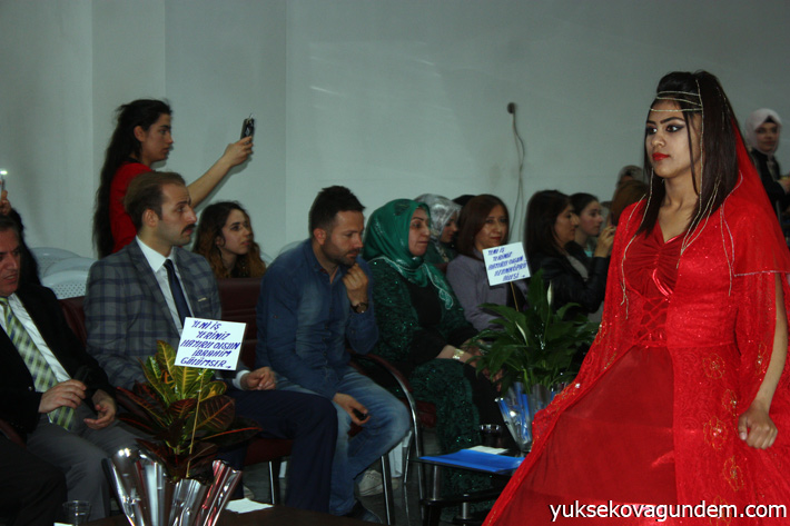 Yüksekova'da Gelinlik Defilesi Yoğun İlgi Gördü 23