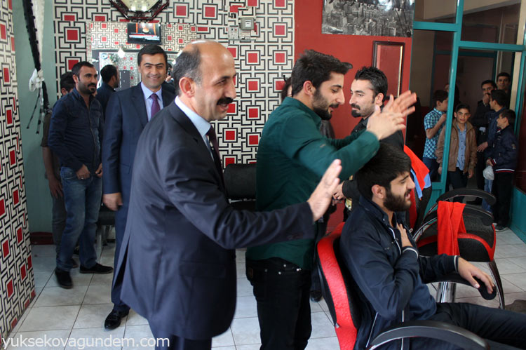 HDP Hakkari Adayları Yüksekova'da Esnafı Ziyaret Etti 21