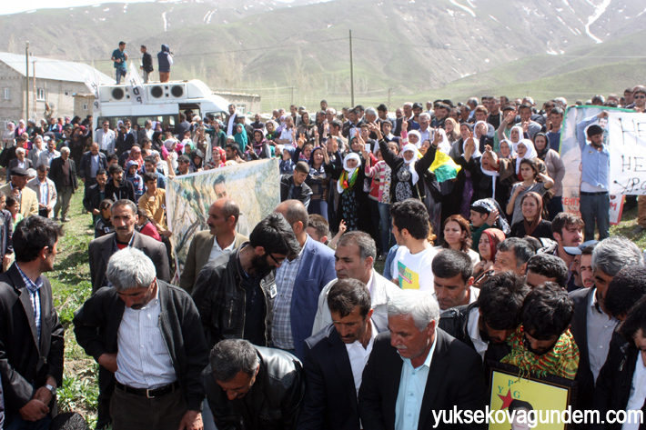 YPG’li Çiçek son yolculuğuna uğurlandı 9