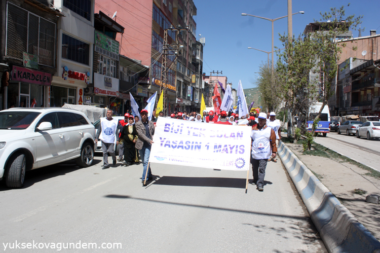 Yüksekova'da 1 Mayıs 1