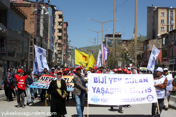 Yüksekova'da 1 Mayıs 6
