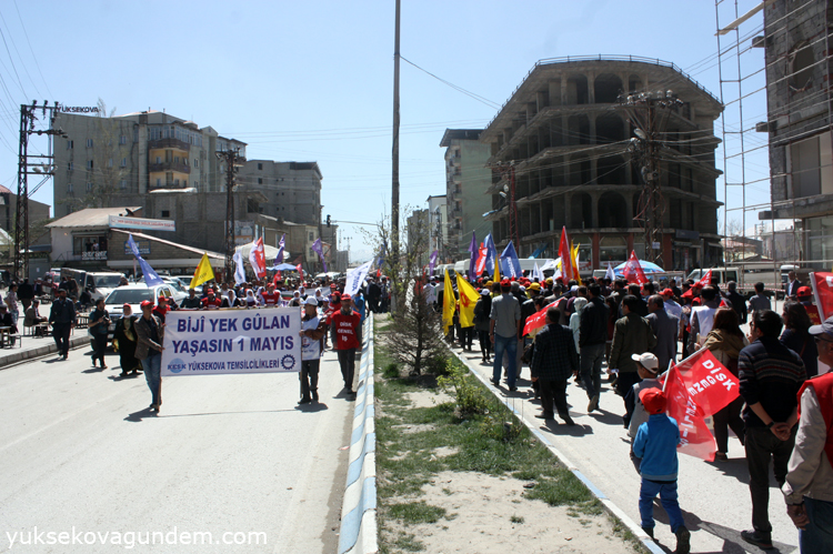 Yüksekova'da 1 Mayıs 8