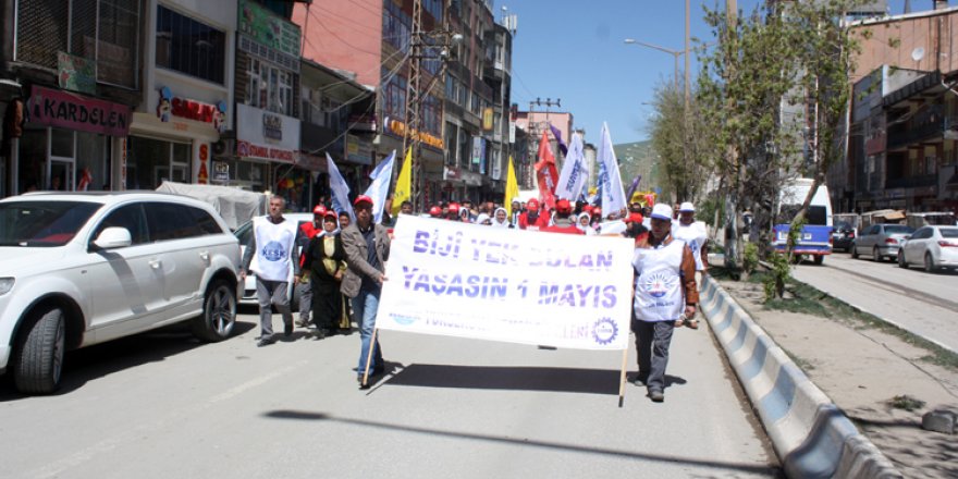 Yüksekova'da 1 Mayıs