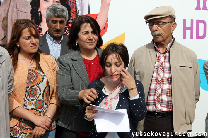 Yüksekova Ferinaz Xosrawani için yürüdü 20