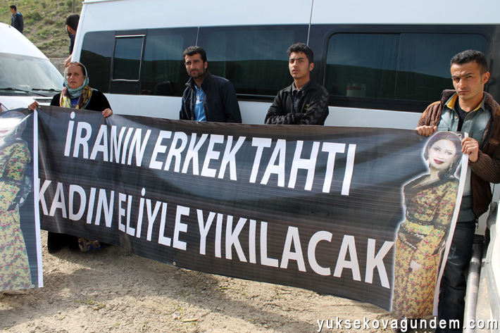 Yüksekova Ferinaz Xosrawani için yürüdü 22