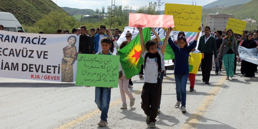 Yüksekova Ferinaz Xosrawani için yürüdü