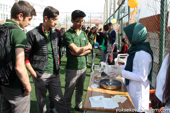 Yüksekova’da 'Bilim Fuarına' Yoğun İlgi 19