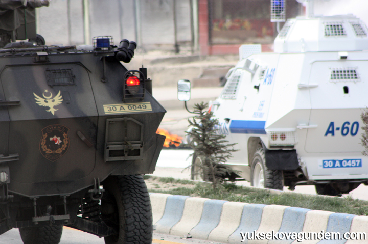 Yüksekova'da Gerginlik Çıktı 28