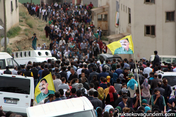 On binler 3 YPG savaşçısını uğurladı 16