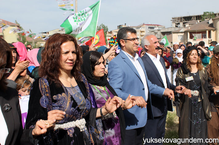 Yüksekova'da 'Büyük İnsanlık' Mitingi 11