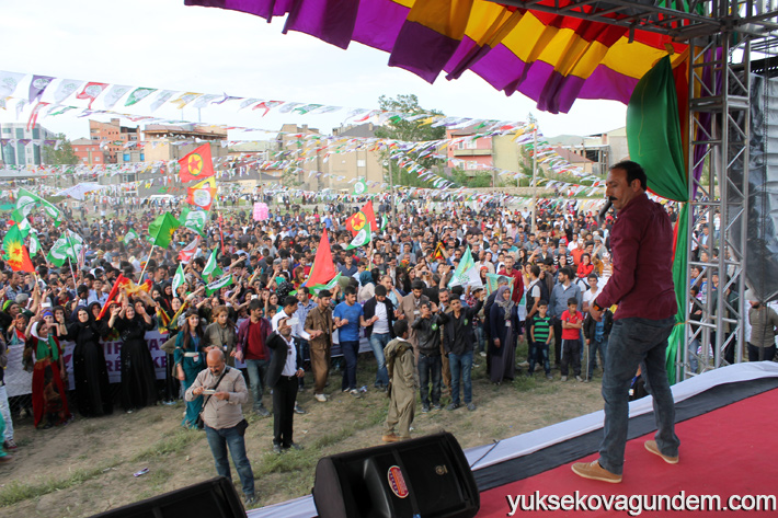 Yüksekova'da 'Büyük İnsanlık' Mitingi 28