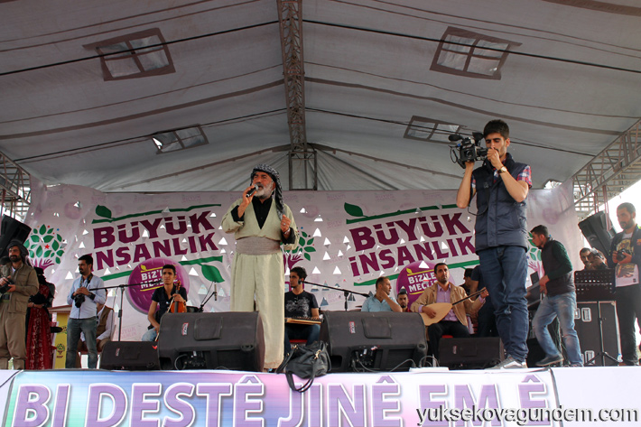 Yüksekova'da 'Büyük İnsanlık' Mitingi 33