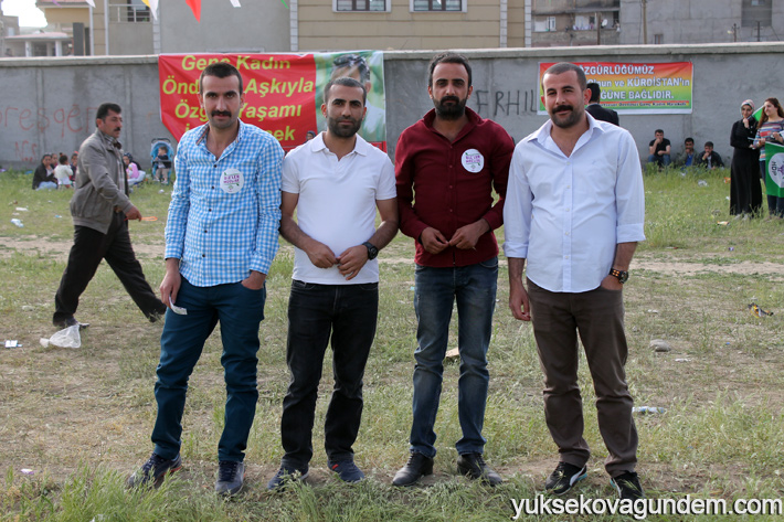Yüksekova'da 'Büyük İnsanlık' Mitingi 34