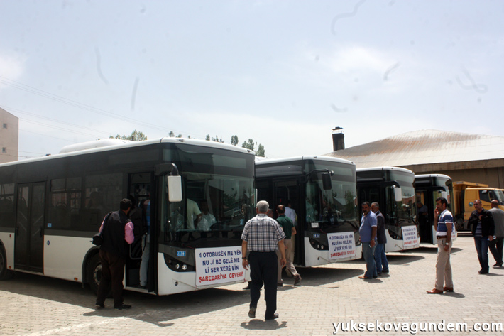 Yüksekova Belediyesi 4 Otobüs Aldı 1
