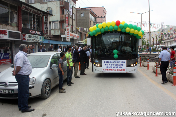 Yüksekova Belediyesi 4 Otobüs Aldı 19