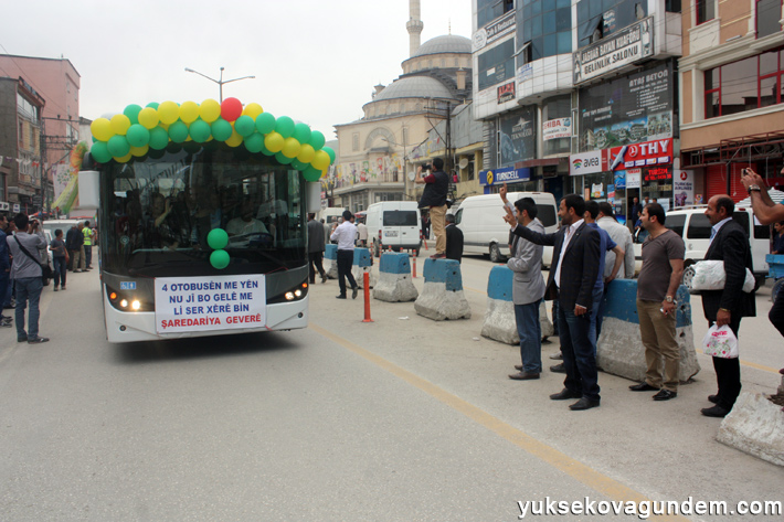 Yüksekova Belediyesi 4 Otobüs Aldı 20