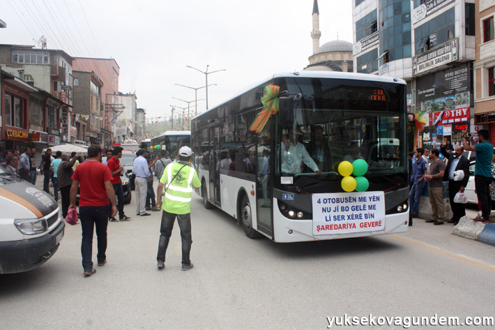 Yüksekova Belediyesi 4 Otobüs Aldı 22