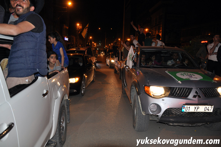 Yüksekova'da Seçim kutlamaları 10
