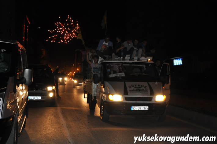 Yüksekova'da Seçim kutlamaları 20