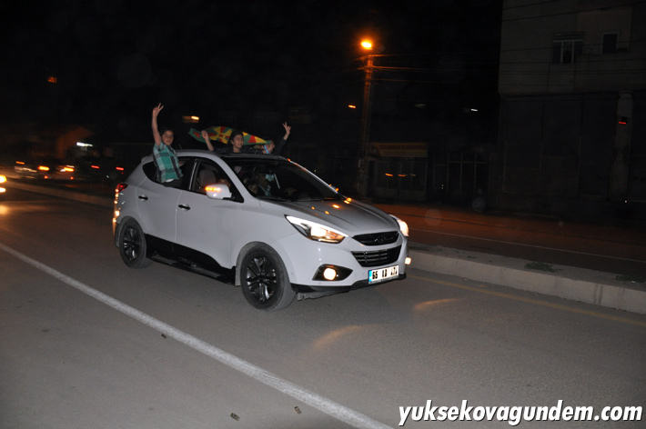 Yüksekova'da Seçim kutlamaları 5