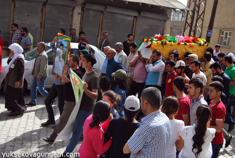 YPG'li Karay Son Yolculuğuna Uğurlandı 10