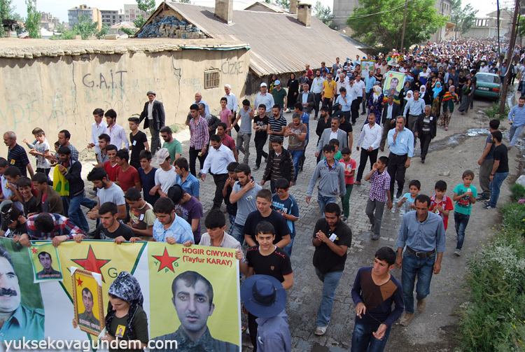 YPG'li Karay Son Yolculuğuna Uğurlandı 11