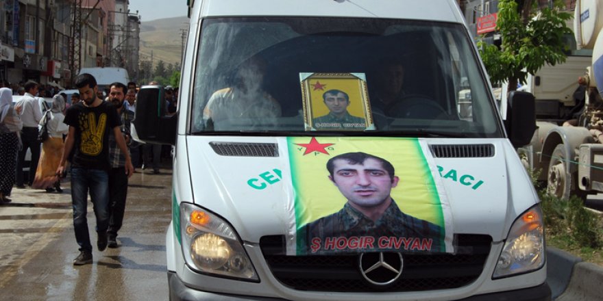 YPG'li Karay Son Yolculuğuna Uğurlandı