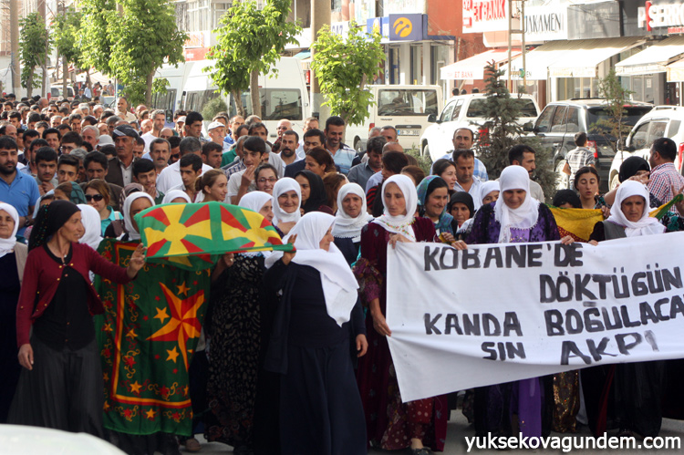 Yüksekova Kobani İçin Tek Yürek Oldu 2