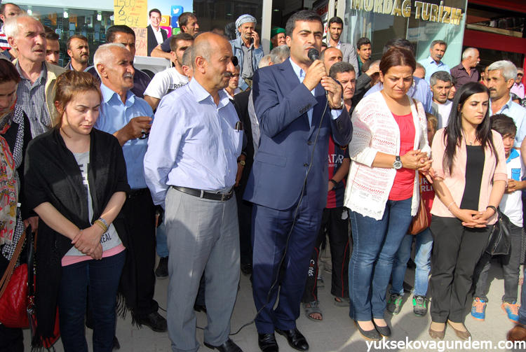 Yüksekova Kobani İçin Tek Yürek Oldu 9
