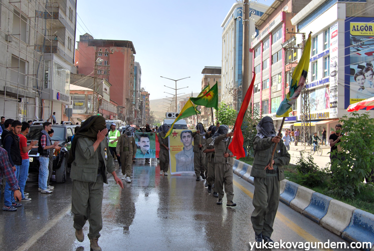YPG'li Akdoğan Son Yolculuğuna Uğurlandı 3