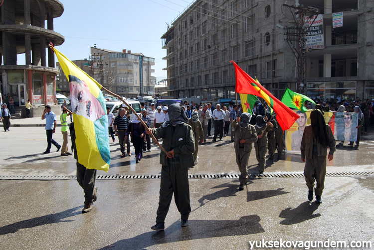 YPG'li Akdoğan Son Yolculuğuna Uğurlandı 4