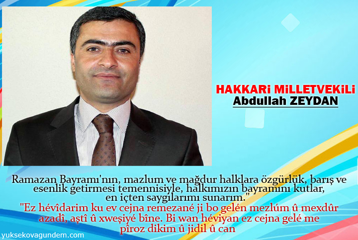 Yüksekova Ramazan Bayramı Mesajları 1