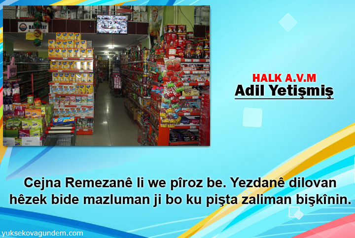Yüksekova Ramazan Bayramı Mesajları 14