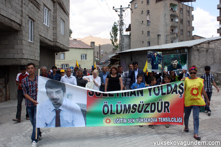 STK'lar Süleyman Aksu için Yürüdü 16