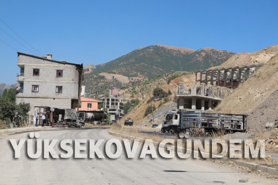 Şemdinli'deki çatışmalarda kalan izler 1