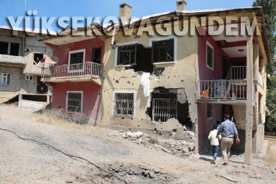 Şemdinli'deki çatışmalarda kalan izler 3
