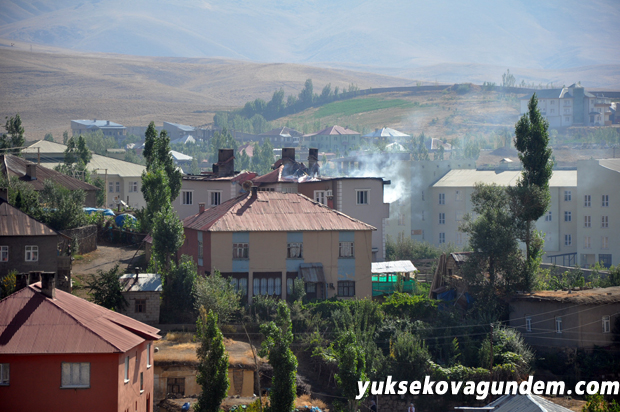 Yüksekova'da meydana gelen çatışmaya ait fotoğraflar 14
