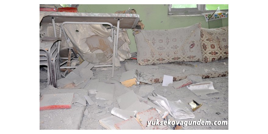 Yüksekova'da meydana gelen çatışmaya ait fotoğraflar