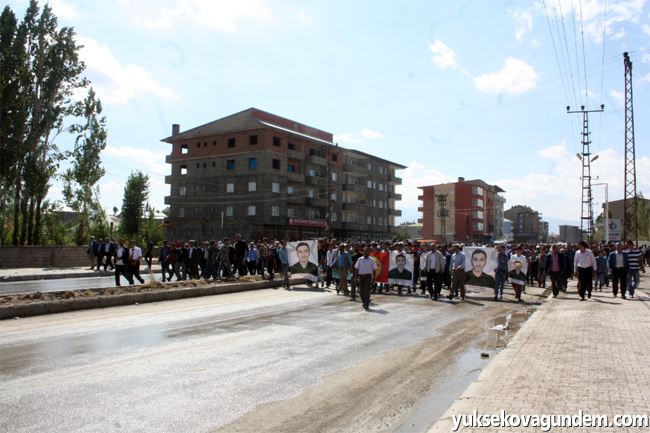 Kaval Yüksekova'da uğurlandı 1