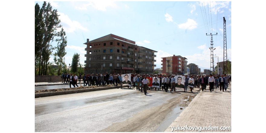 Kaval Yüksekova'da uğurlandı