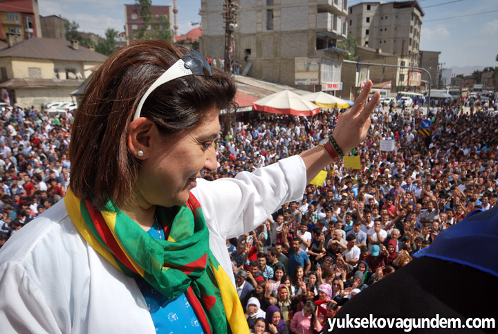 Selahattin Demirtaş Yüksekova'da 102