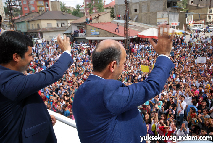 Selahattin Demirtaş Yüksekova'da 106